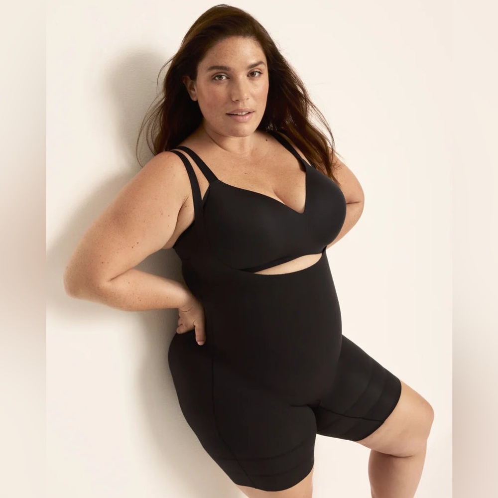 knix Customizable Open Bust Shaper Bodysuit